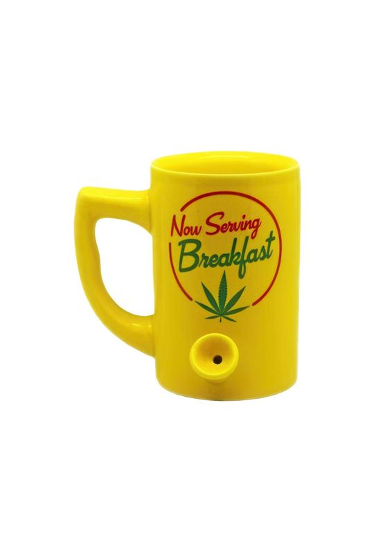 Now Serving Breakfast Pipe Mug