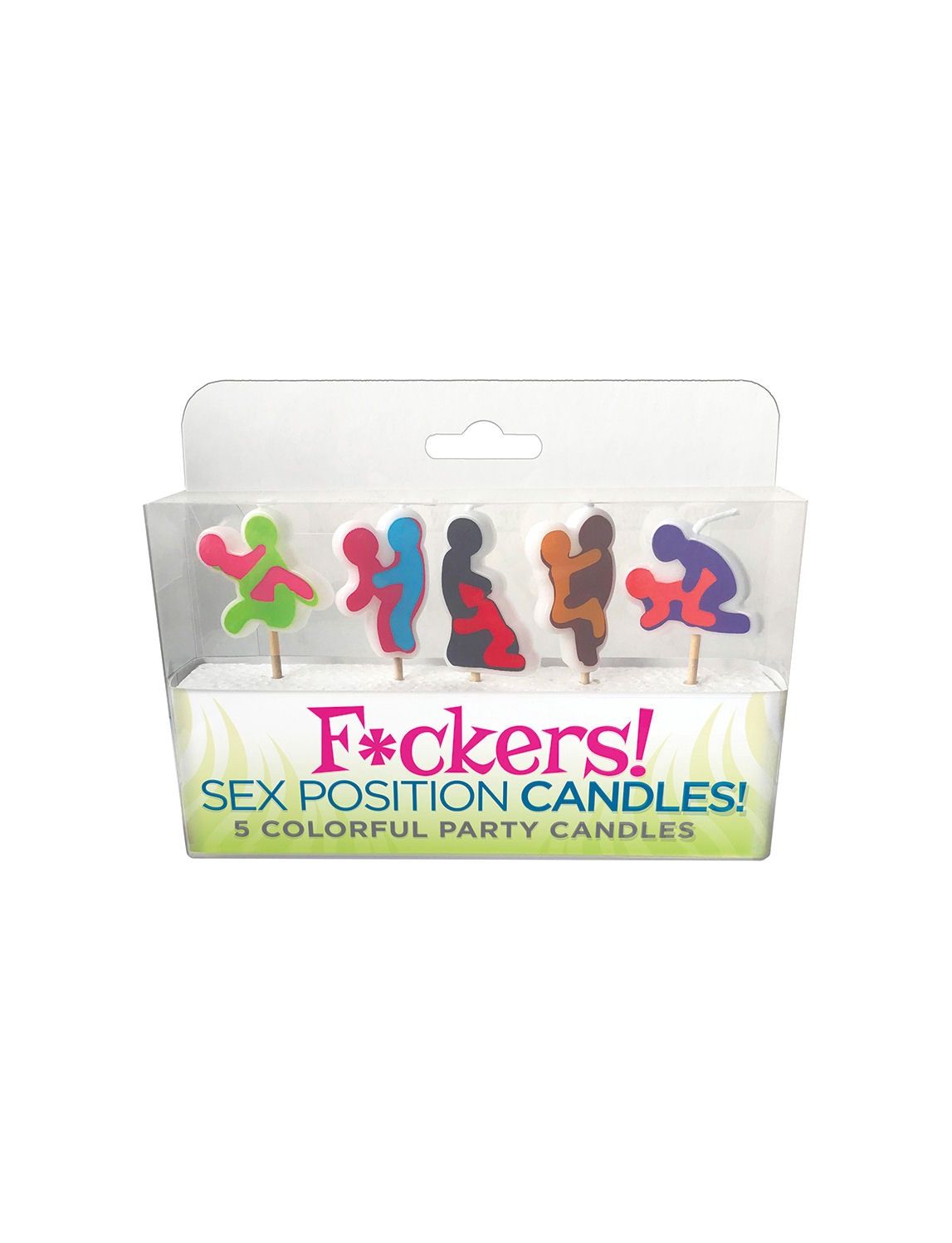 Fuckers Sex Position Candles, Set of 5