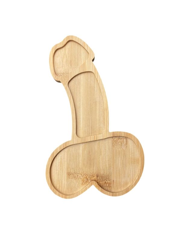 Penis Charcuterie Board Wood