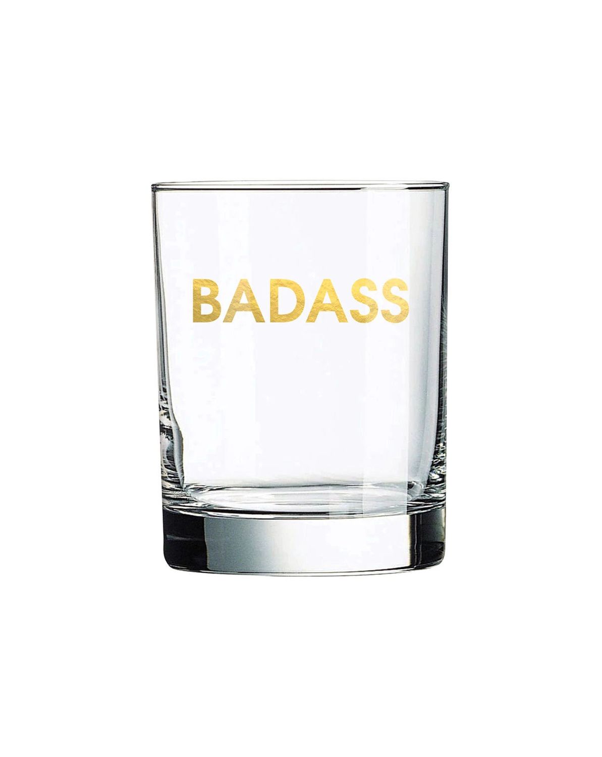 Badass Rocks Glass