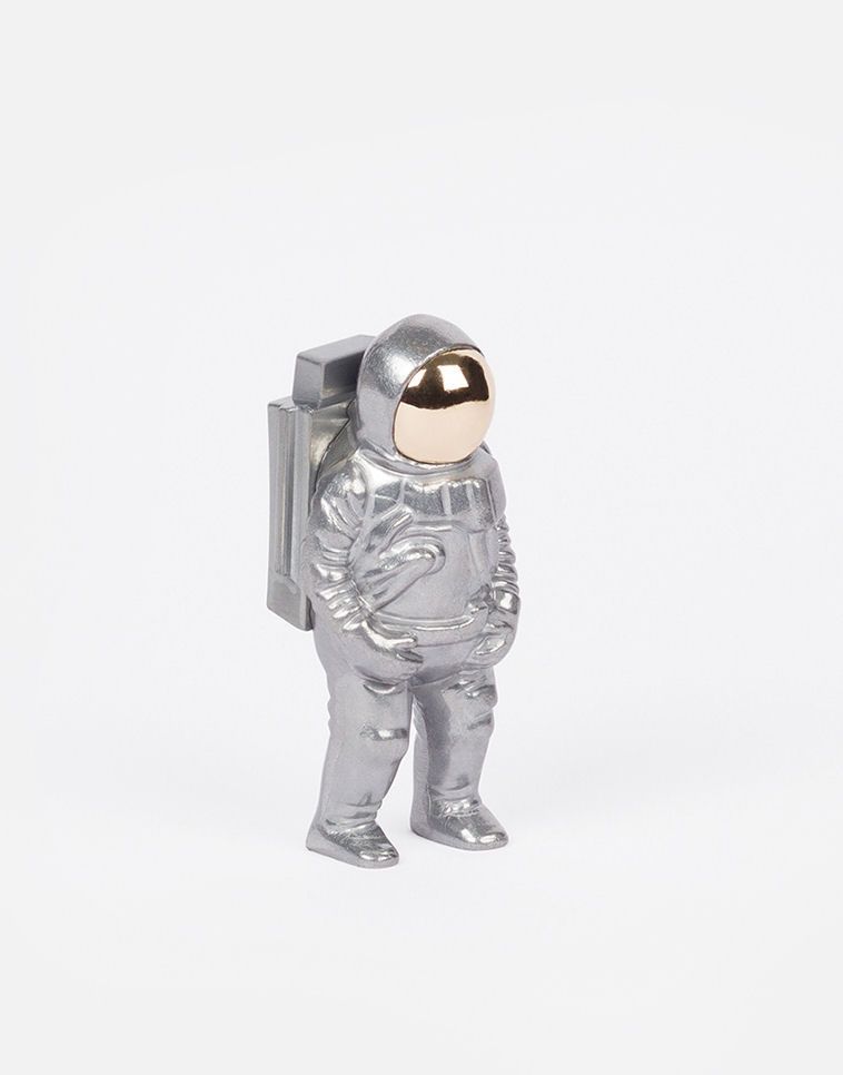 Astronaut Bottle Opener Silver