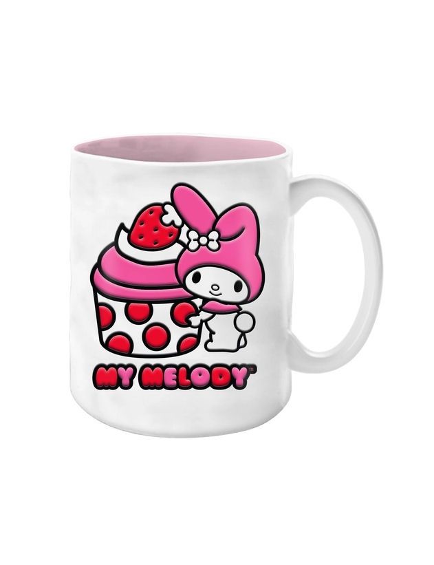 My Melody Strawberry Cupcake Mug