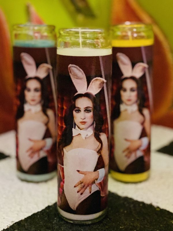 Chappell Roan Bunny Saint Candle