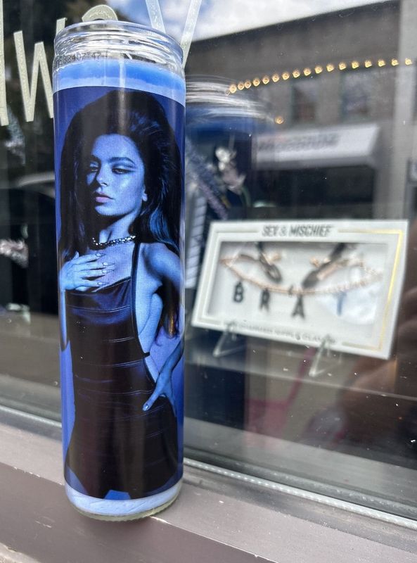 Charli XCX Blue Saint Candle
