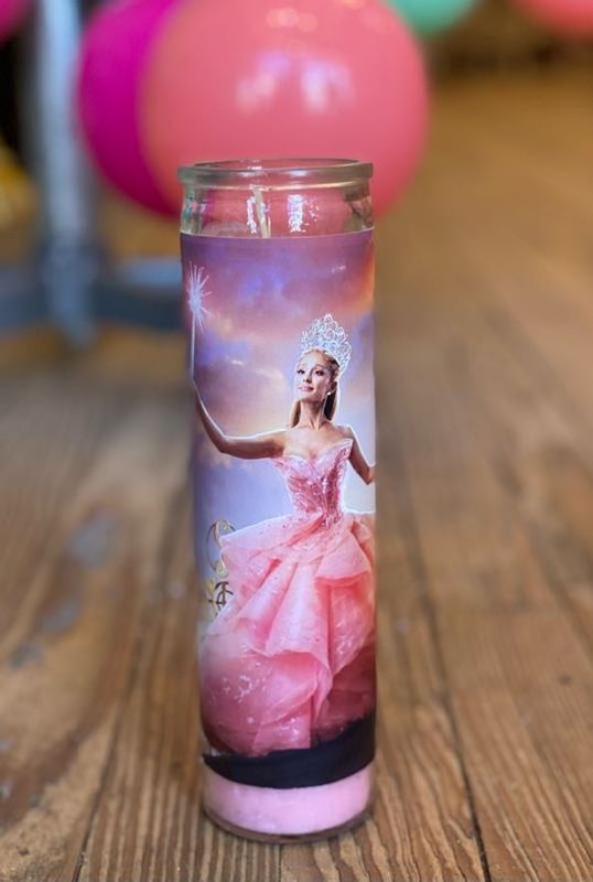 Wicked Glinda Saint Candle