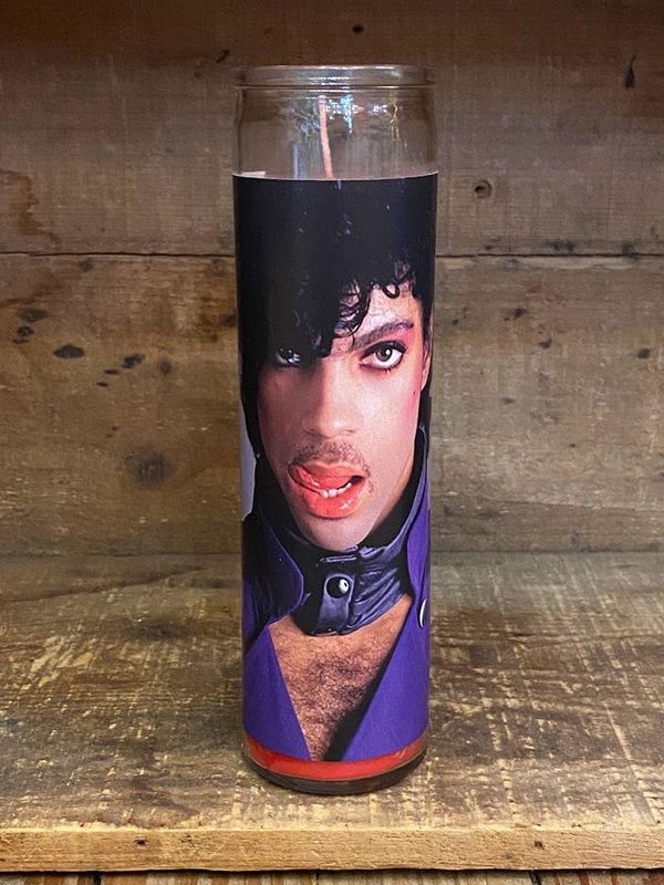 Prince Purple Blazer Saint Candle