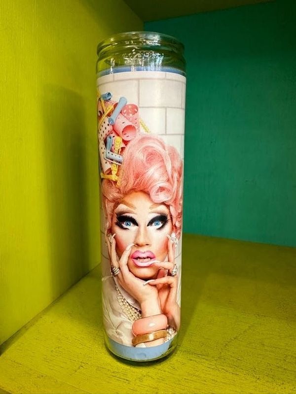 Trixie Mattel Curlers Saint Candle