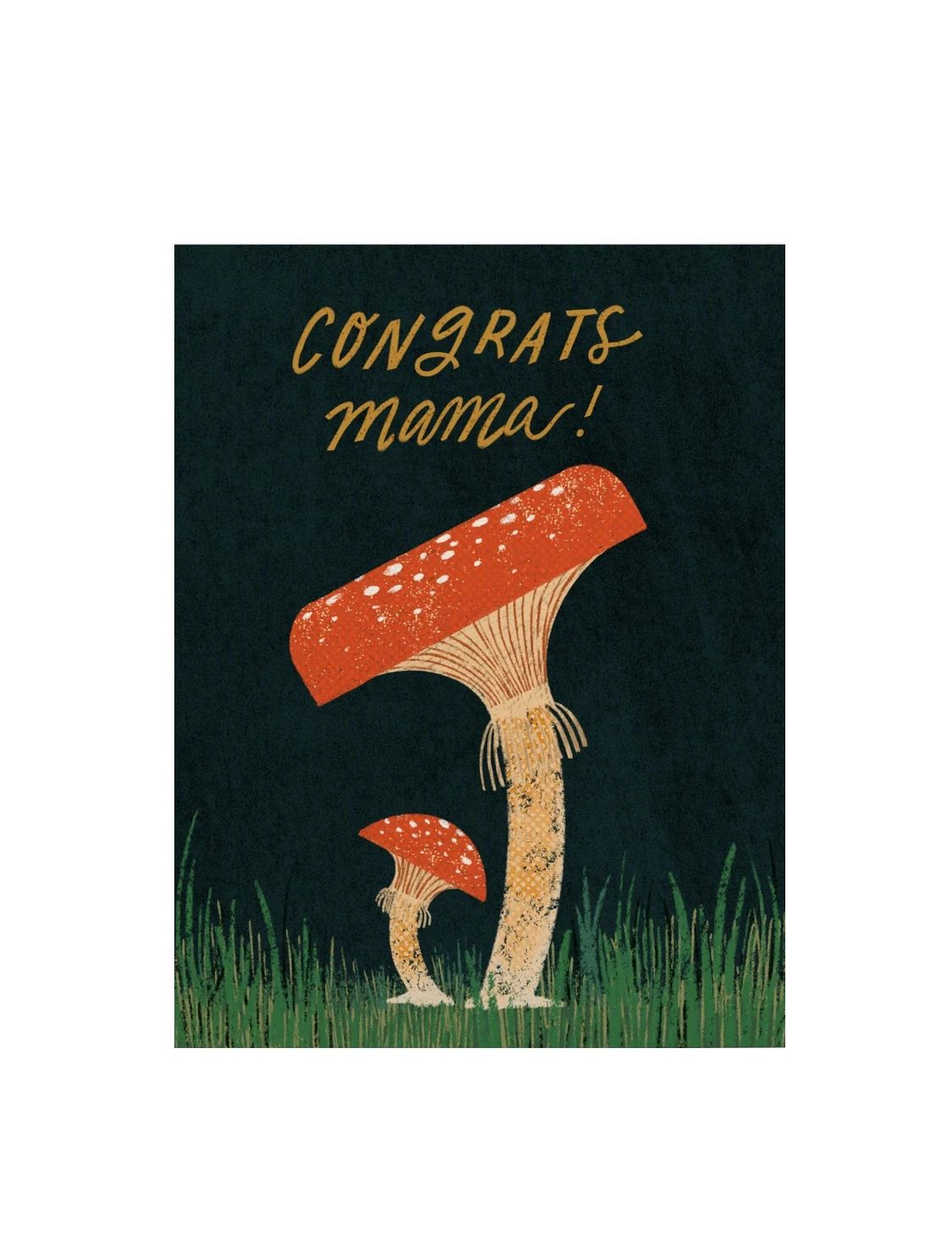 Congrats Mama Mushroom Card