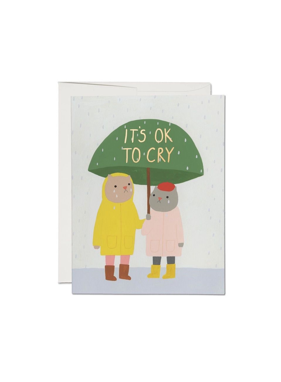 It’s Ok To Cry Sympathy Card