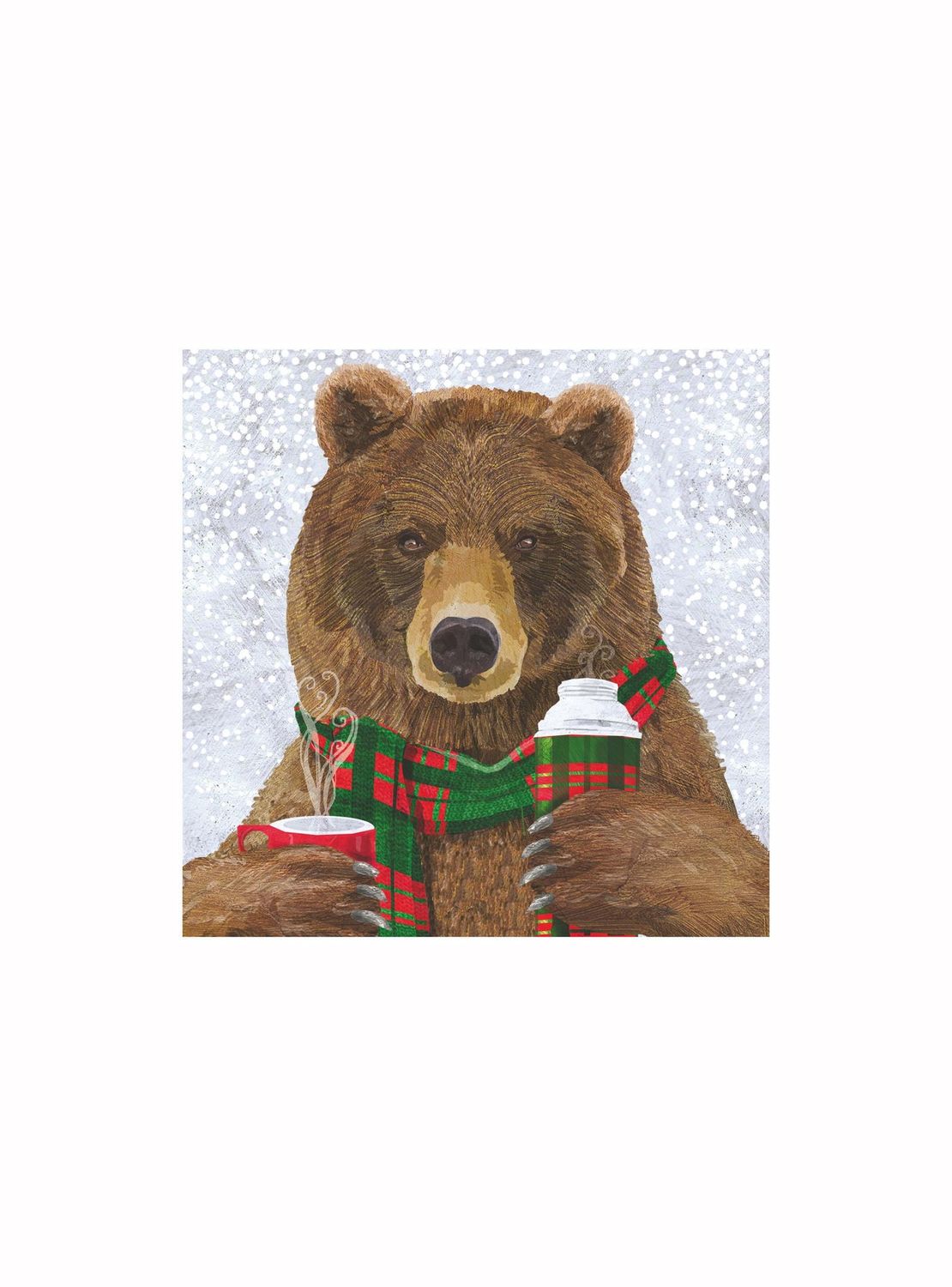 Cocoa Bear Beverage Napkins