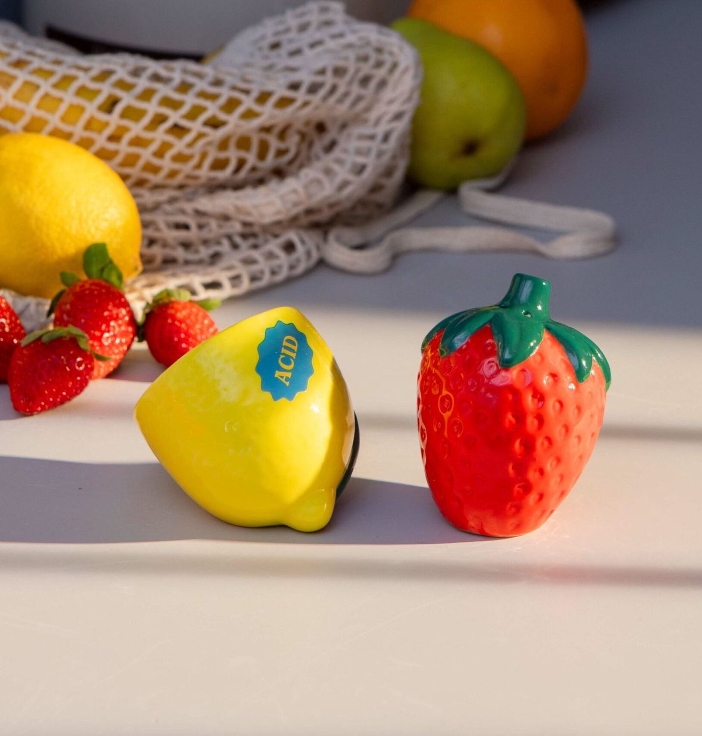 Lemonberry Salt And Pepper Shaker Set