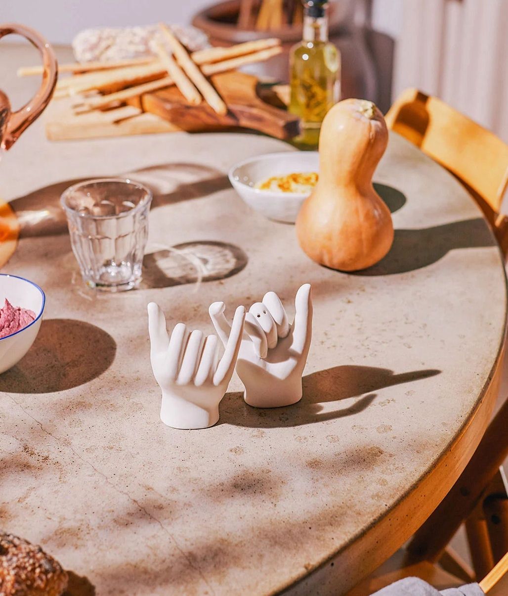 Pinky Swear Salt And Pepper Shaker Set