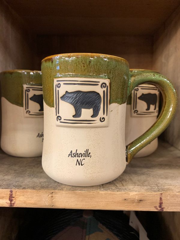 Asheville Potters Bear Mug