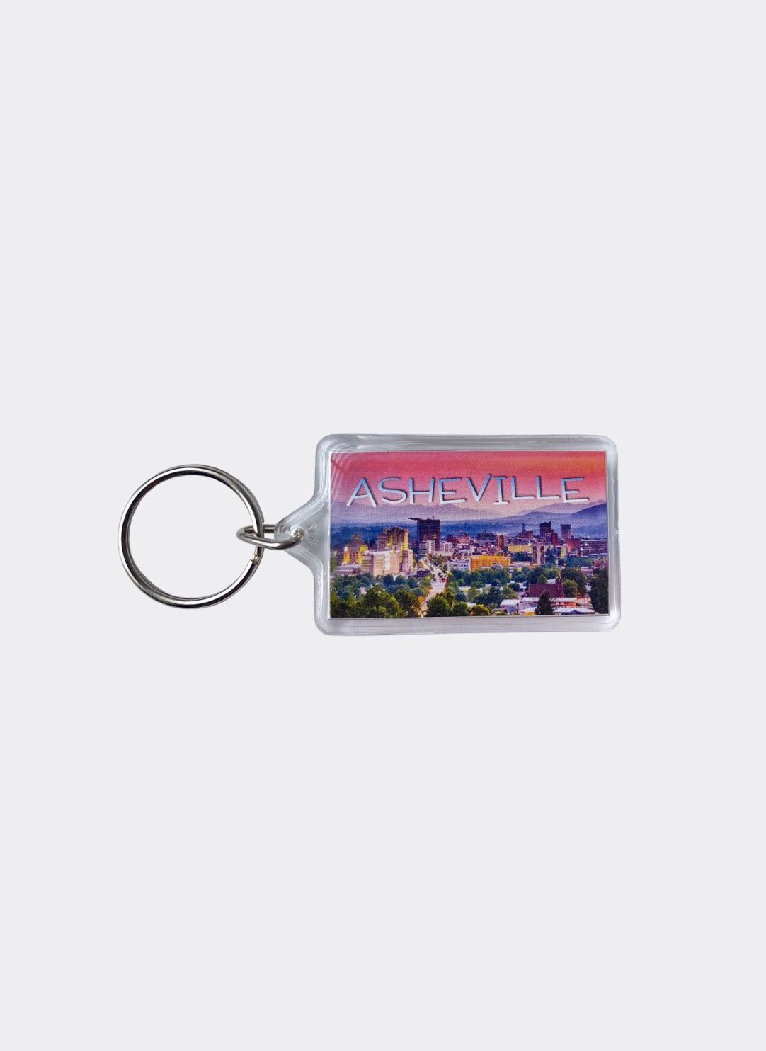 Asheville Skyline Acrylic Keychain