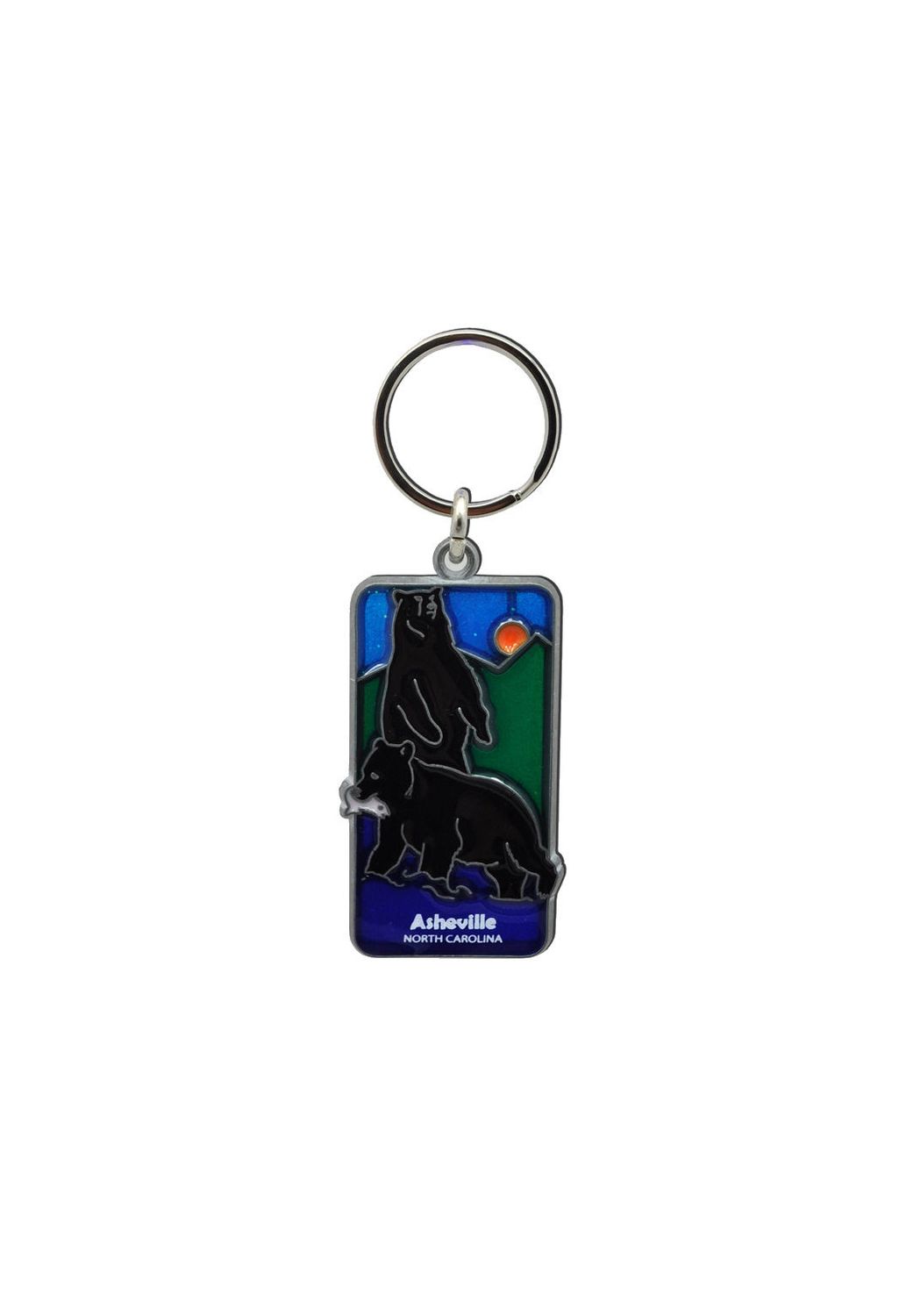 Black Bear Pewter Asheville North Carolina Keychain