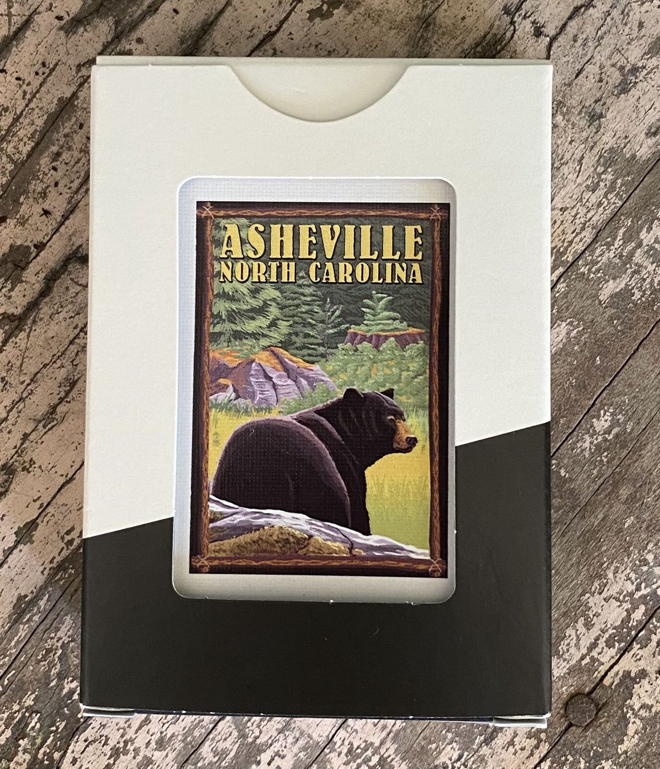 Black Bear Asheville Playing Cards