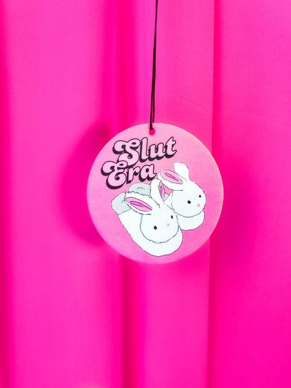 Slut Era Bunny Slippers Air Freshener