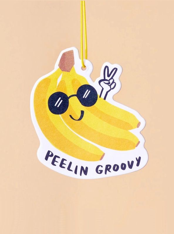 Peelin Groovy Banana Air Freshener