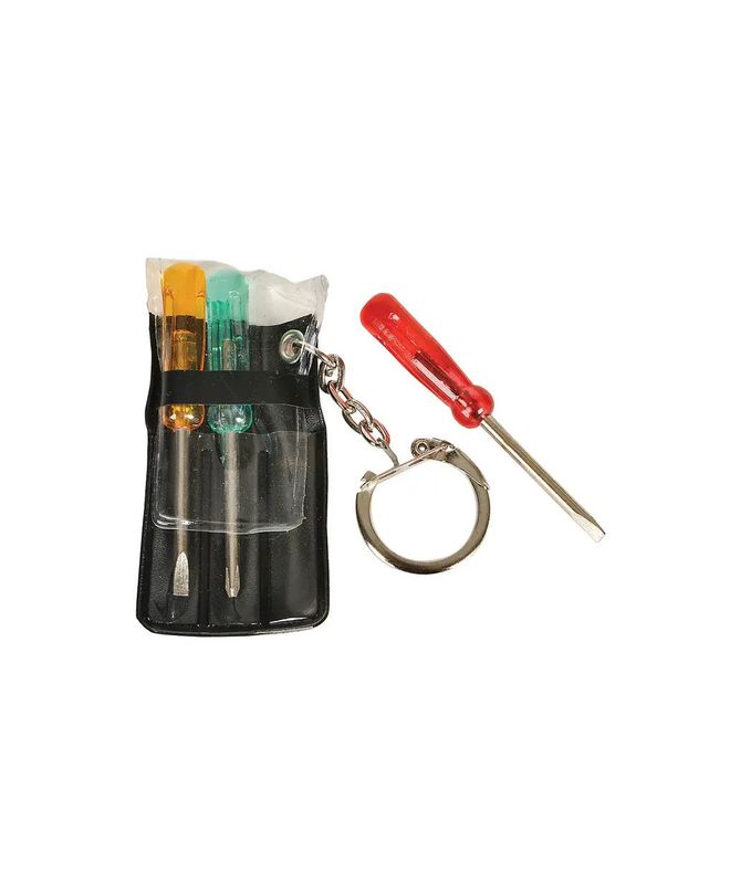 Mini Screwdriver Set Keychain