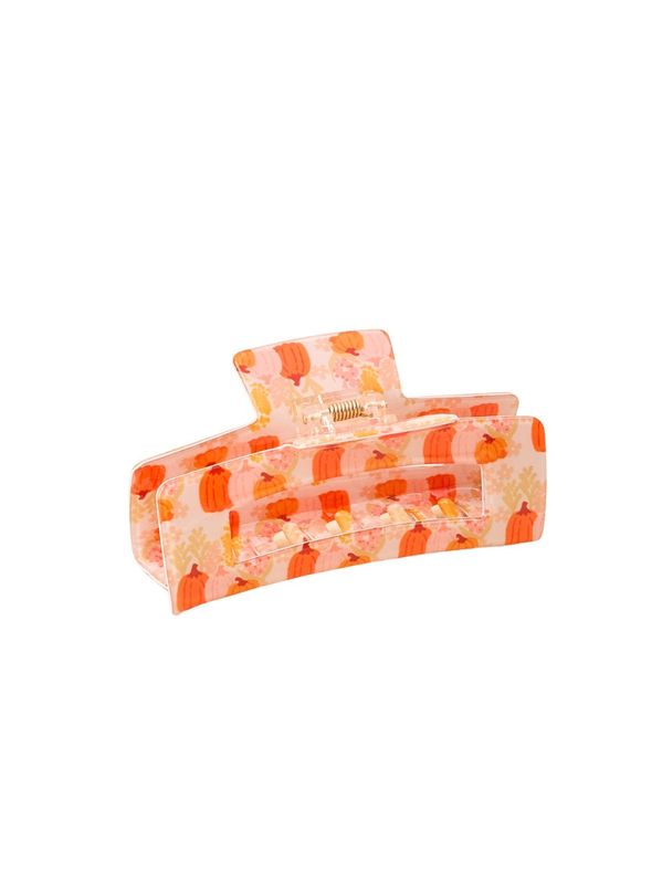 Harvest Bloom Pumpkin Patch Claw Hair Clip