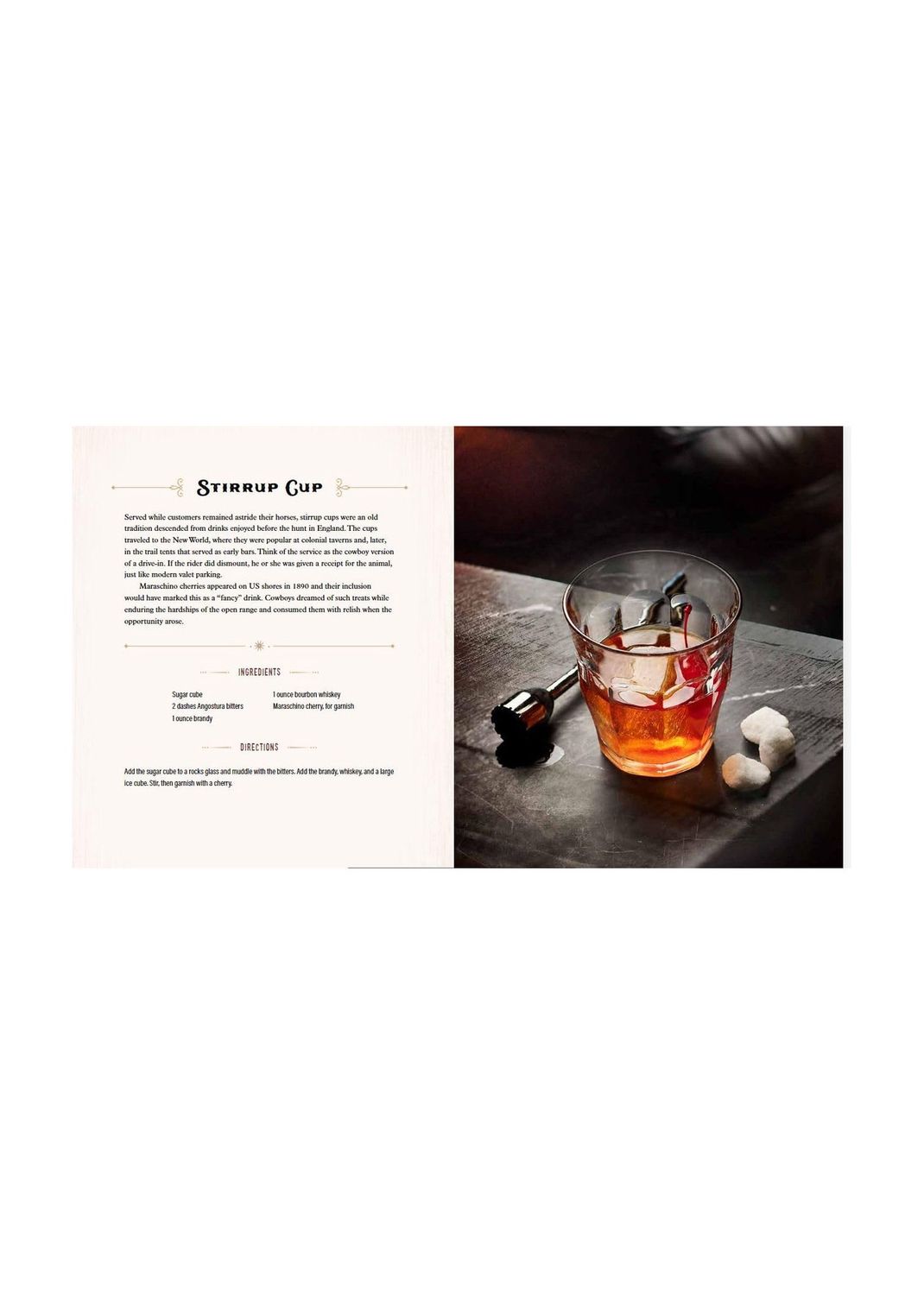 Cowboy Cocktails 60 Recipes Inspired By The American West Hardcover Book
