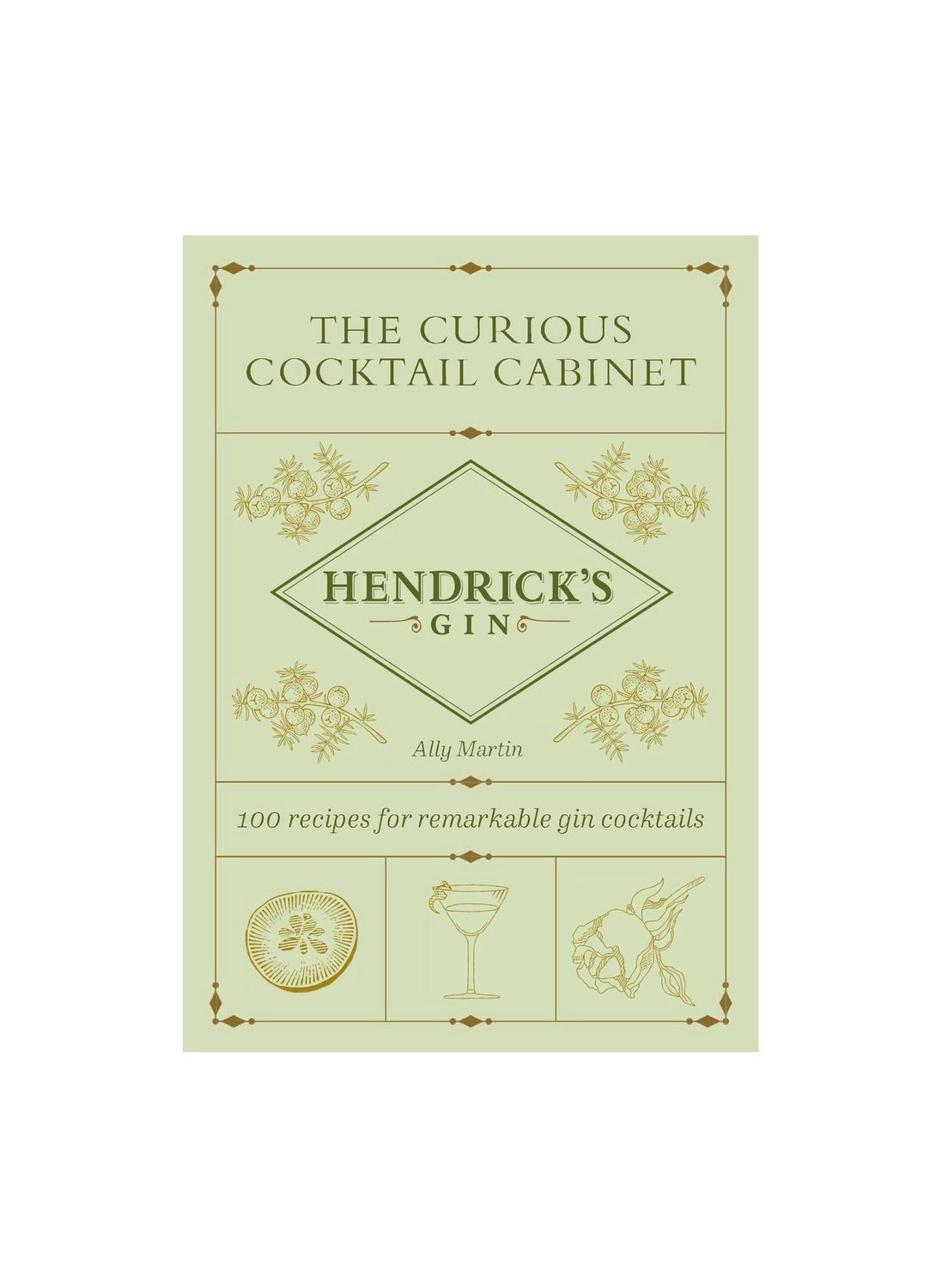The Curious Cocktail Cabinet Hardcover Book