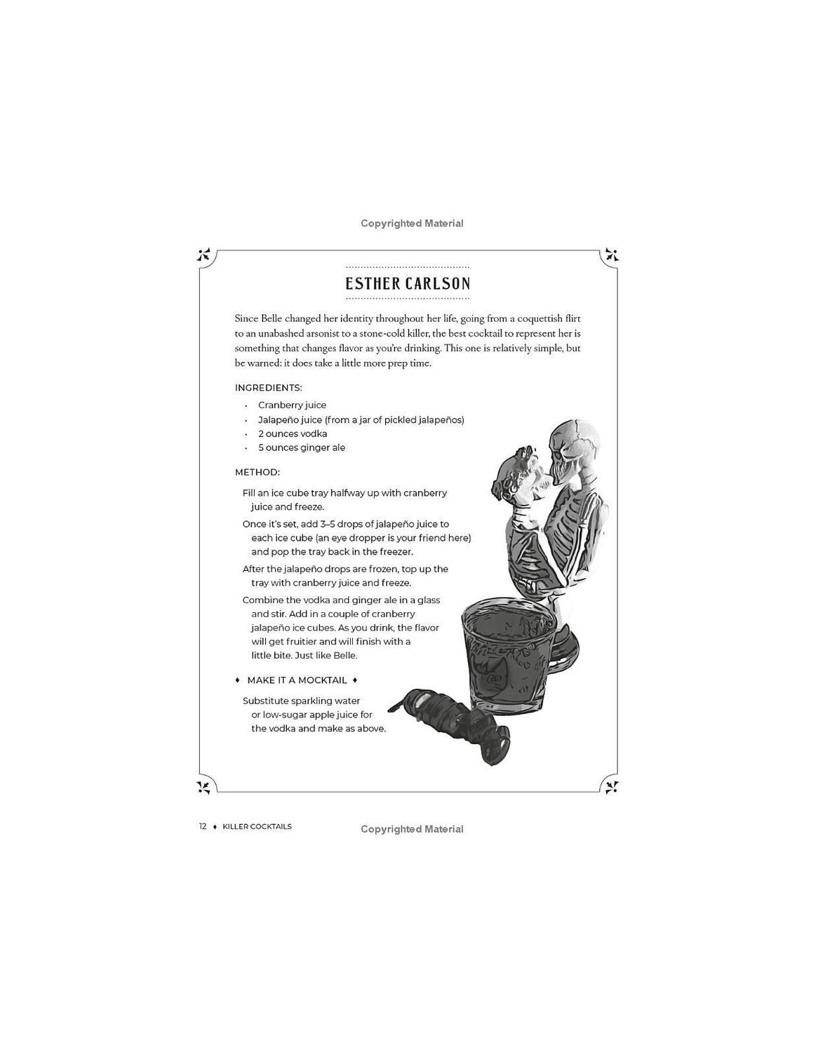 Killer Cocktails Hardcover Book