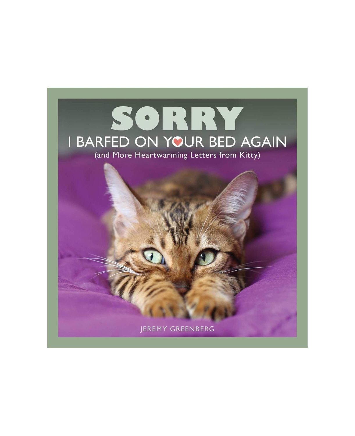 Sorry I Barfed On Your Bed Again Paperback Book