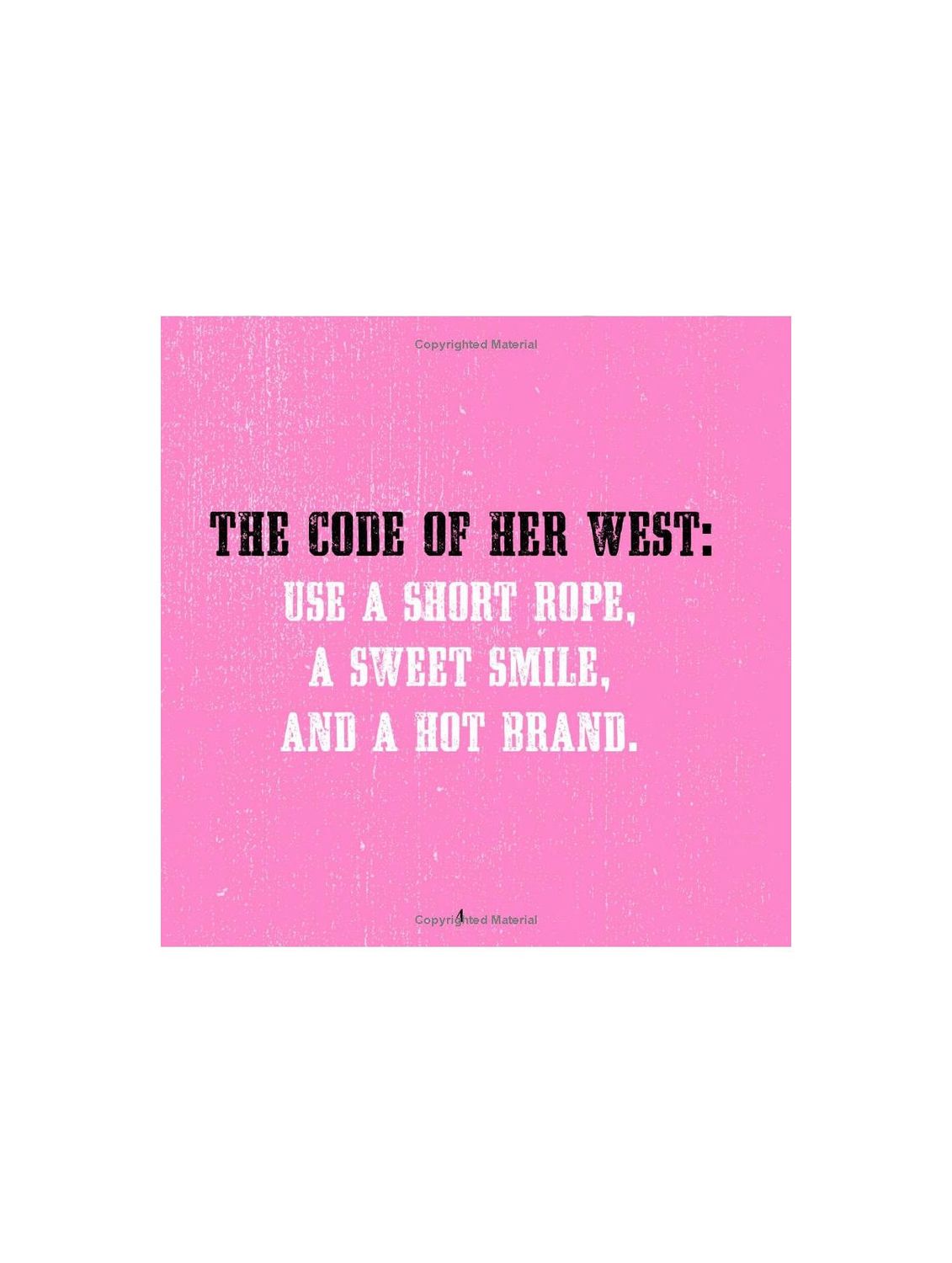 The Cowgirl's Guide to Life Hardcover Book
