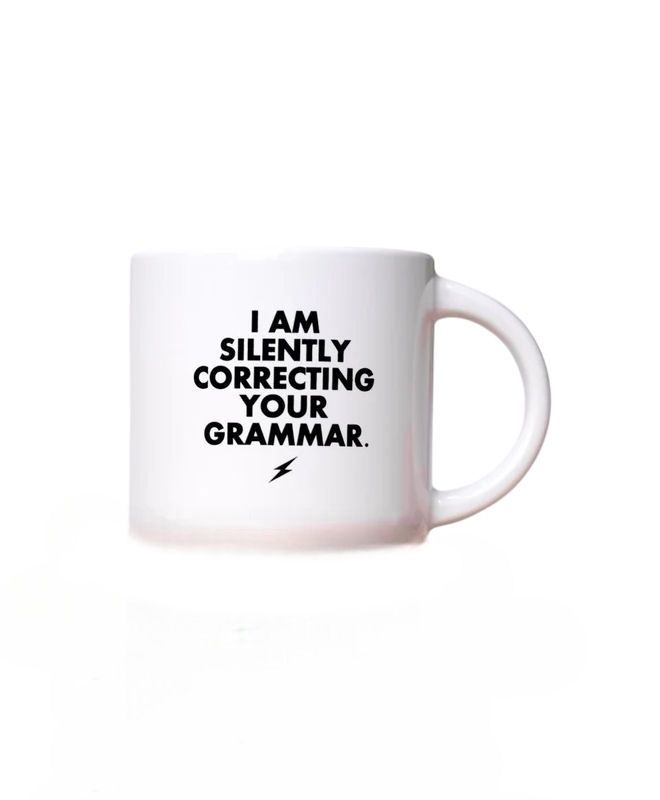 I Am Silently Correcting Your Grammar Stubby Mug
