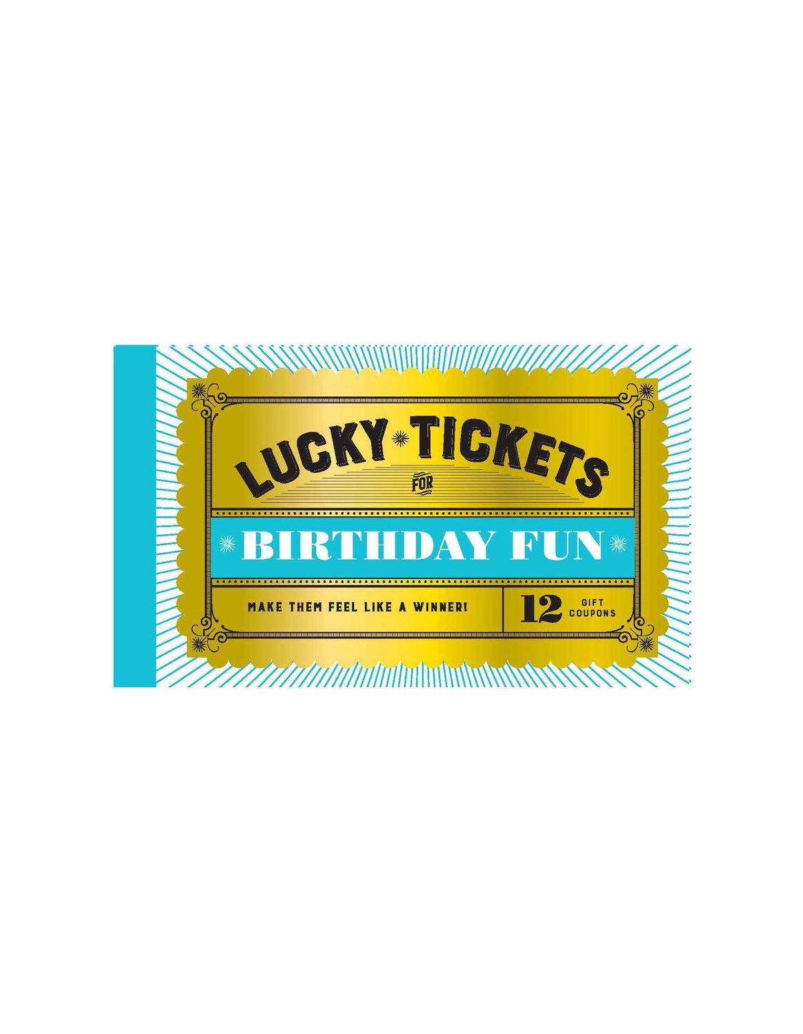 Lucky Tickets For Birthday Fun Book