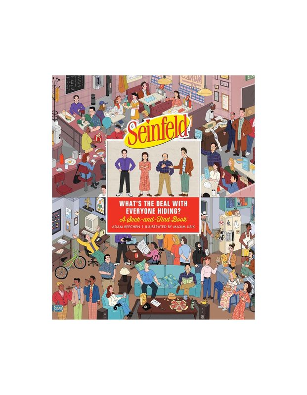 Seinfeld What’s The Deal With Everyone Hiding Hardcover Book