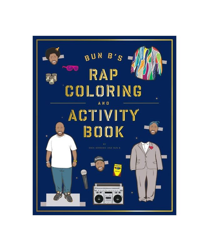 Bun B&#39;s Rap Coloring and Activity Paperback Book