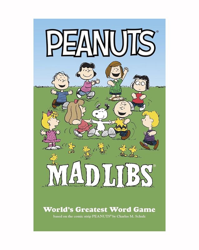 Peanuts Mad Libs Paperback Activity Book