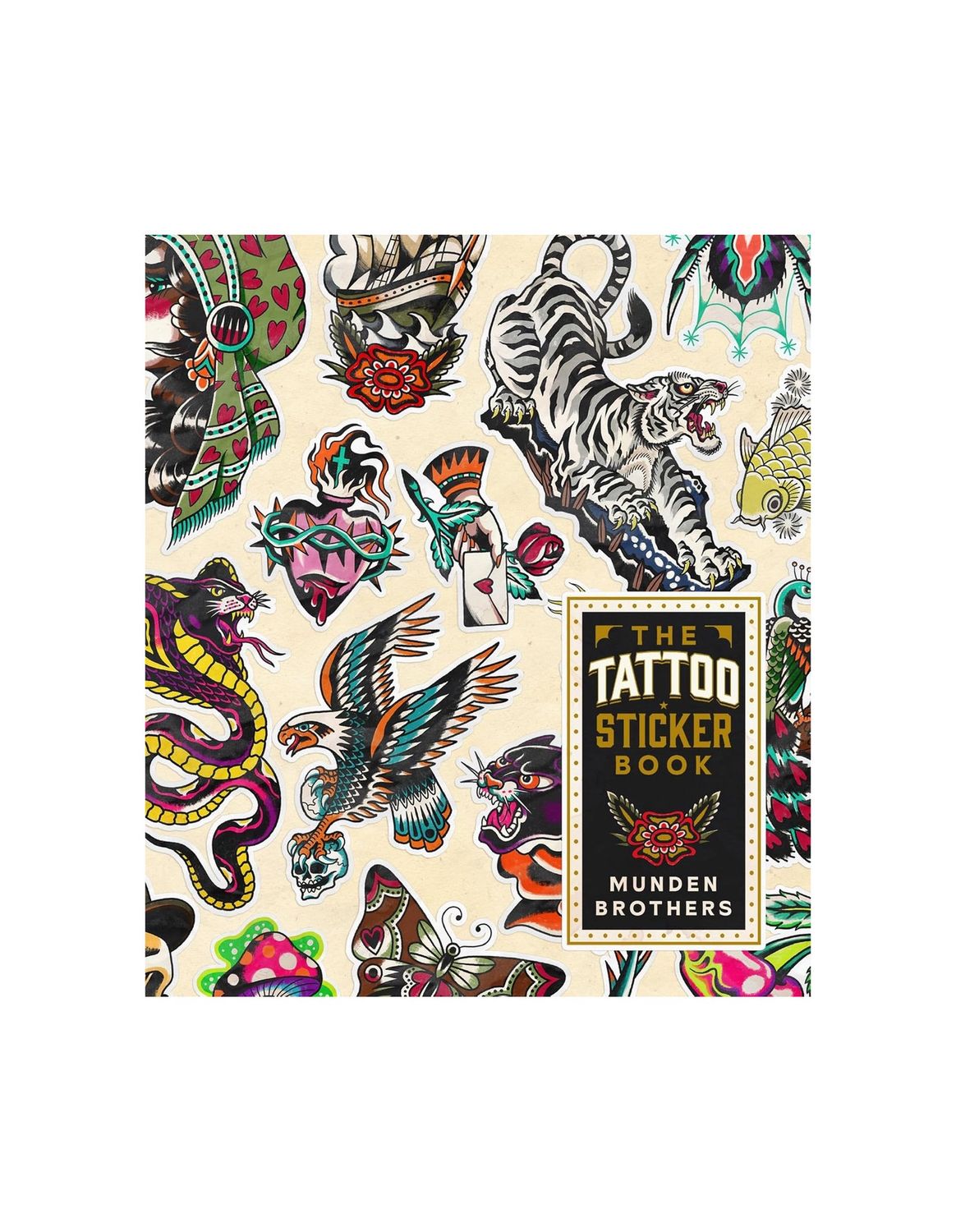 The Tattoo Sticker Paperback Book