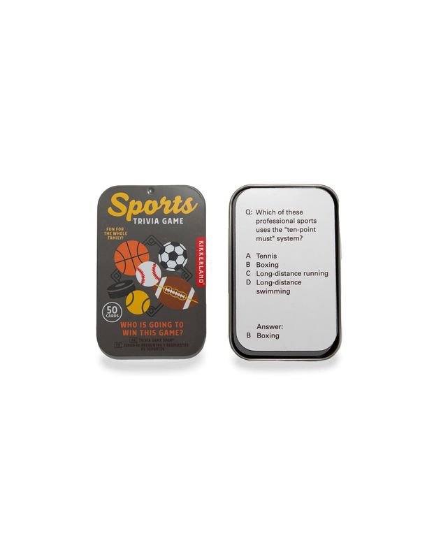 Sports Trivia Card Game