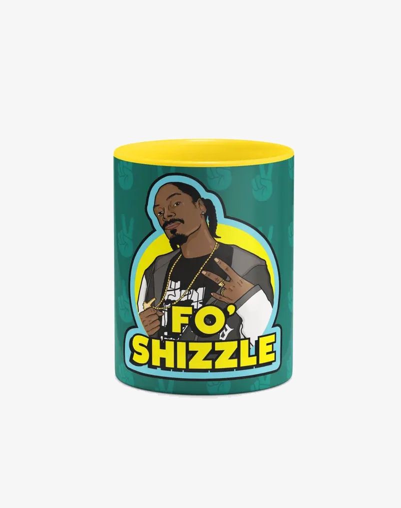 Fo Shizzle Yellow Snoop Dogg Mug