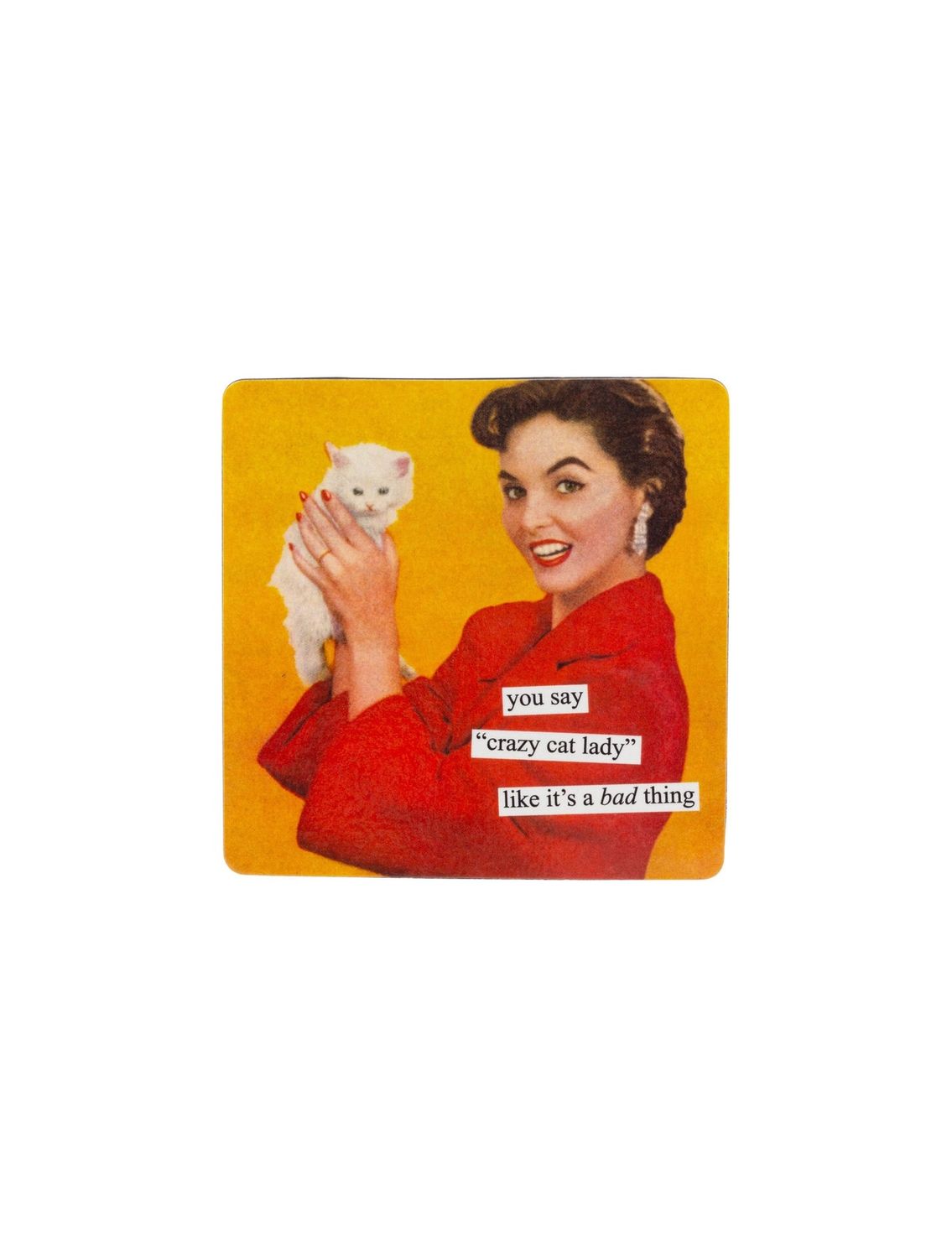 You Say Crazy Cat Lady Like It&#39;s A Bad Thing Magnet