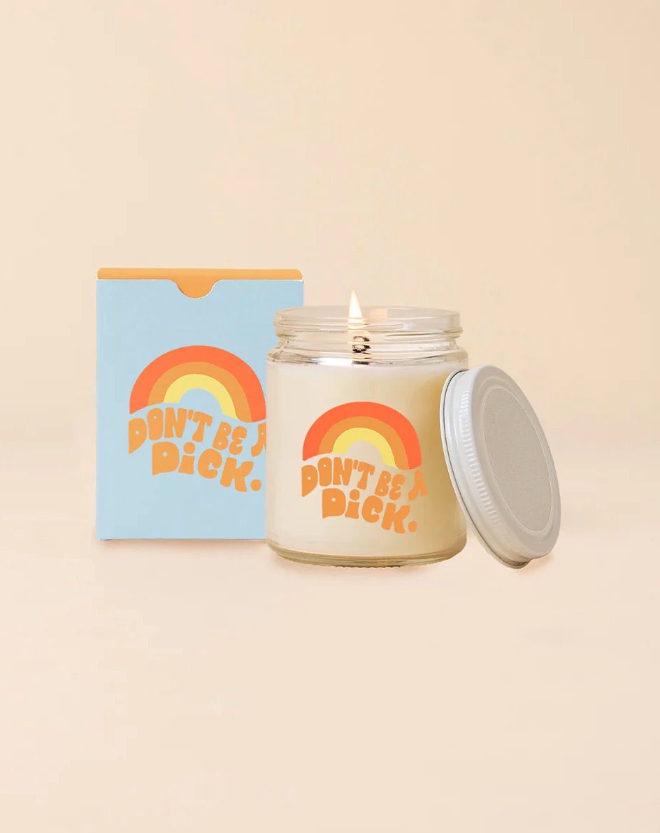 Don’t Be A Dick Candle With Lid