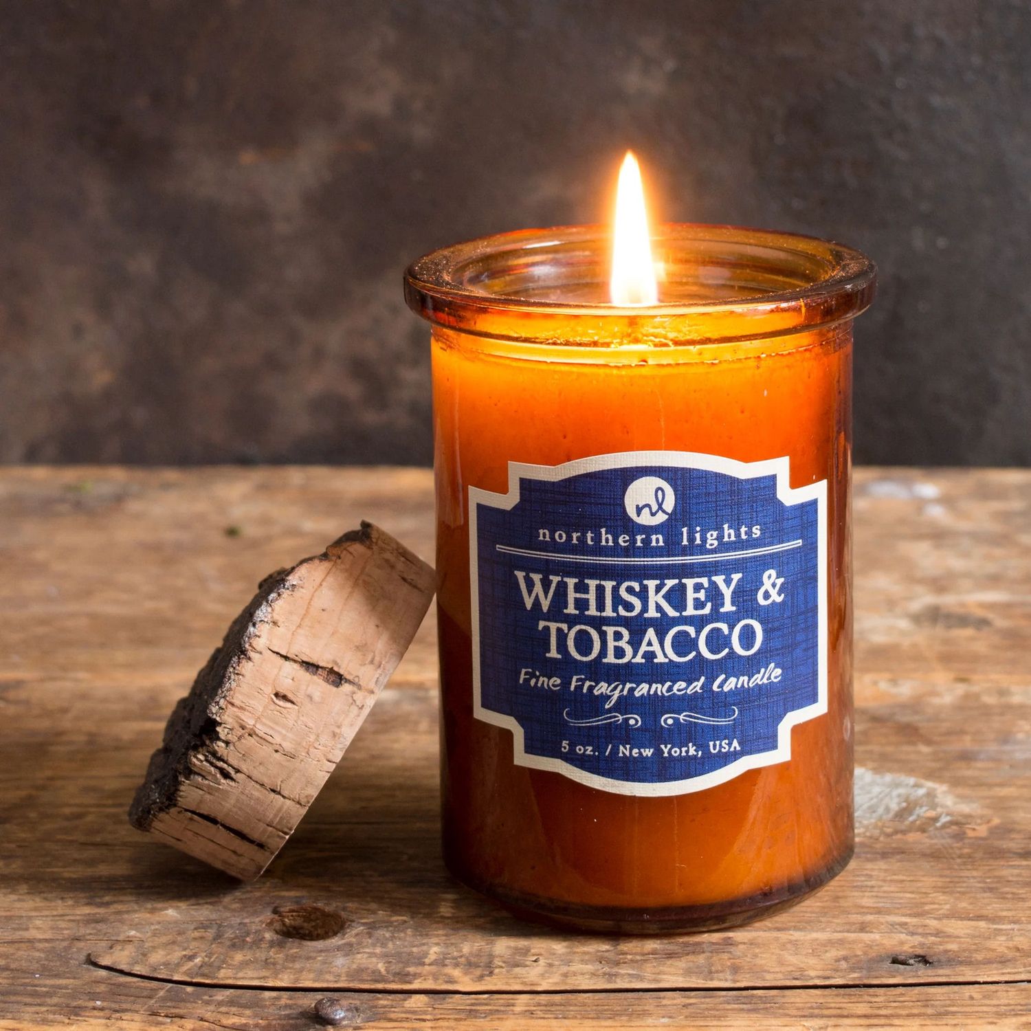 Whiskey And Tobacco Spirit Jar Candle