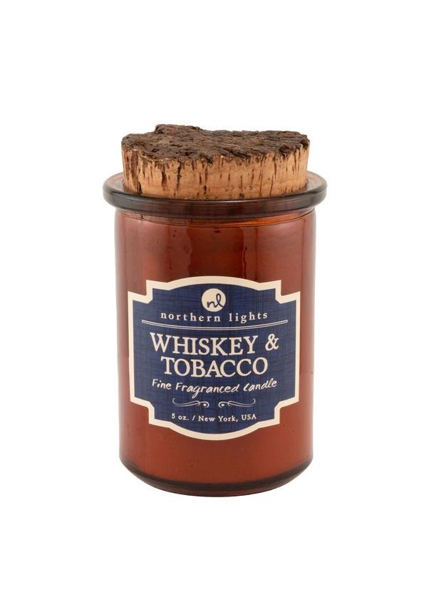 Whiskey And Tobacco Spirit Jar Candle