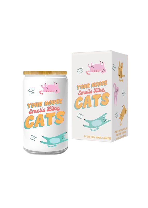 Your House Smells Like Cats Candle