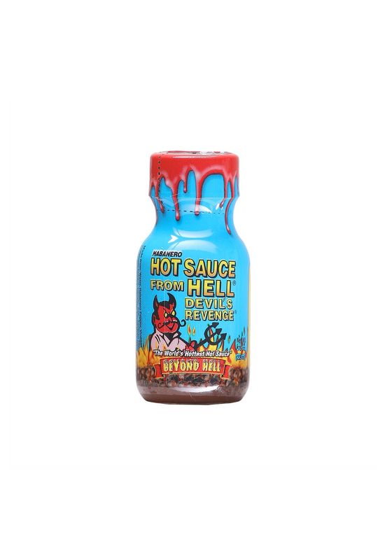 Mini Hot Sauce From Hell Devil&#39;s Revenge Beyond Hell