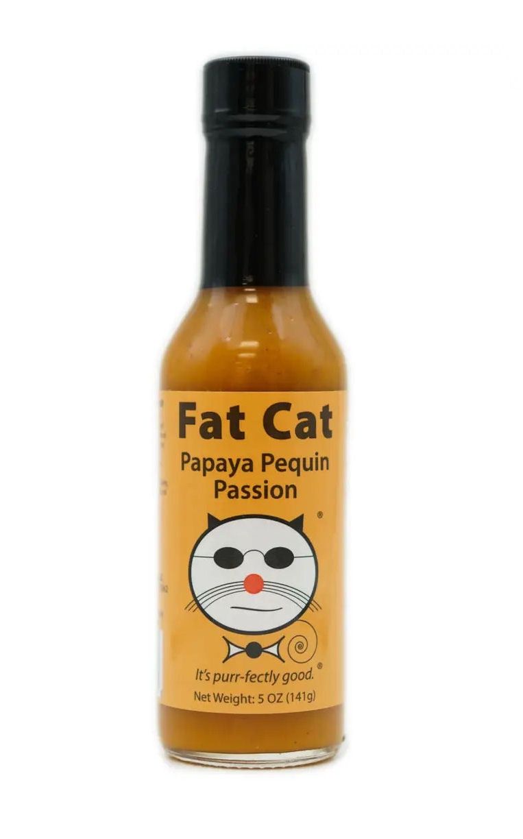 Fat Cat Papaya Pequin Passion Hot Sauce