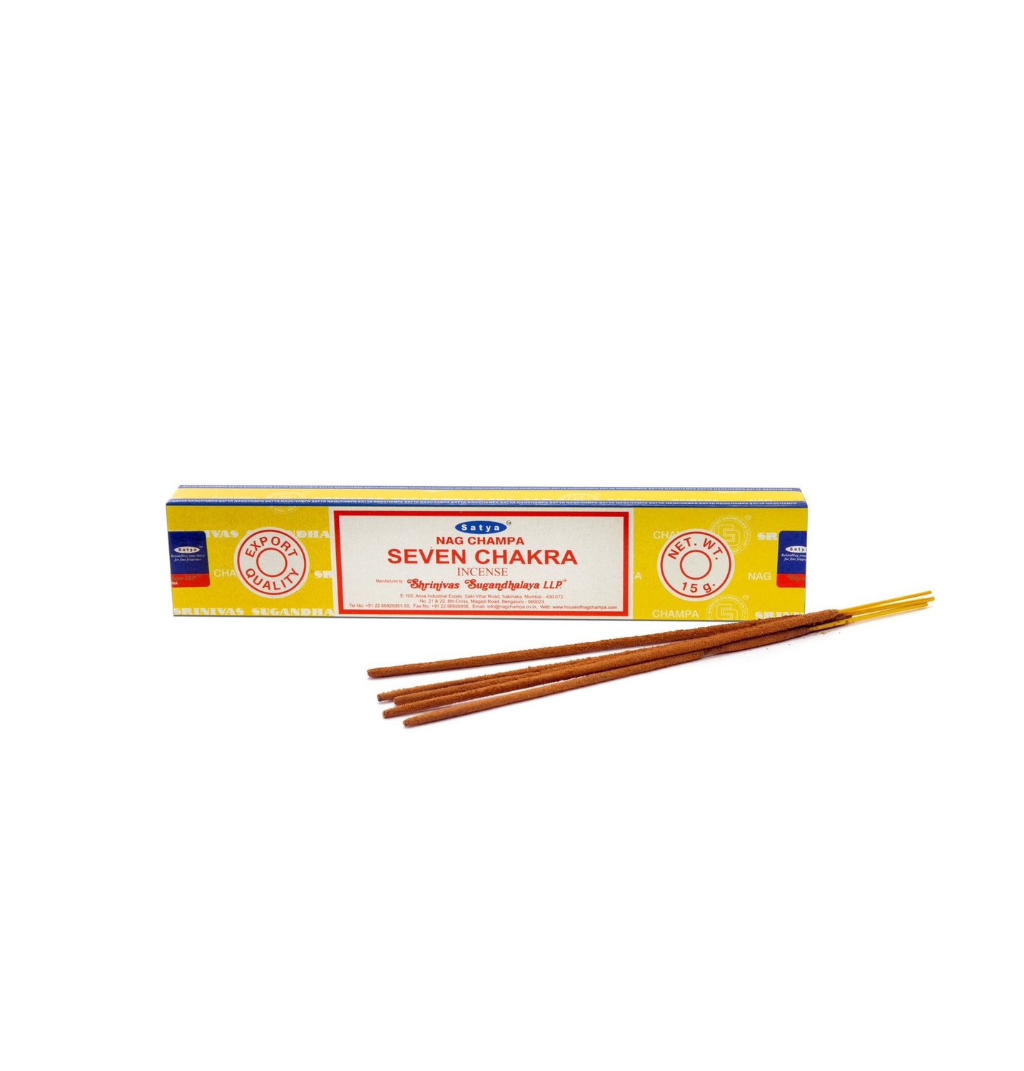 Seven Chakra Incense