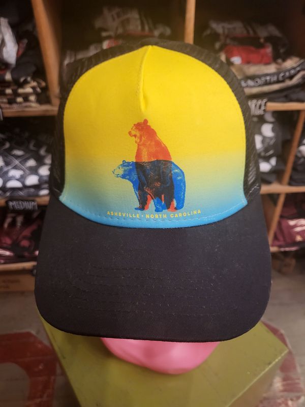 Asheville Double Exposure Black Bear Hat