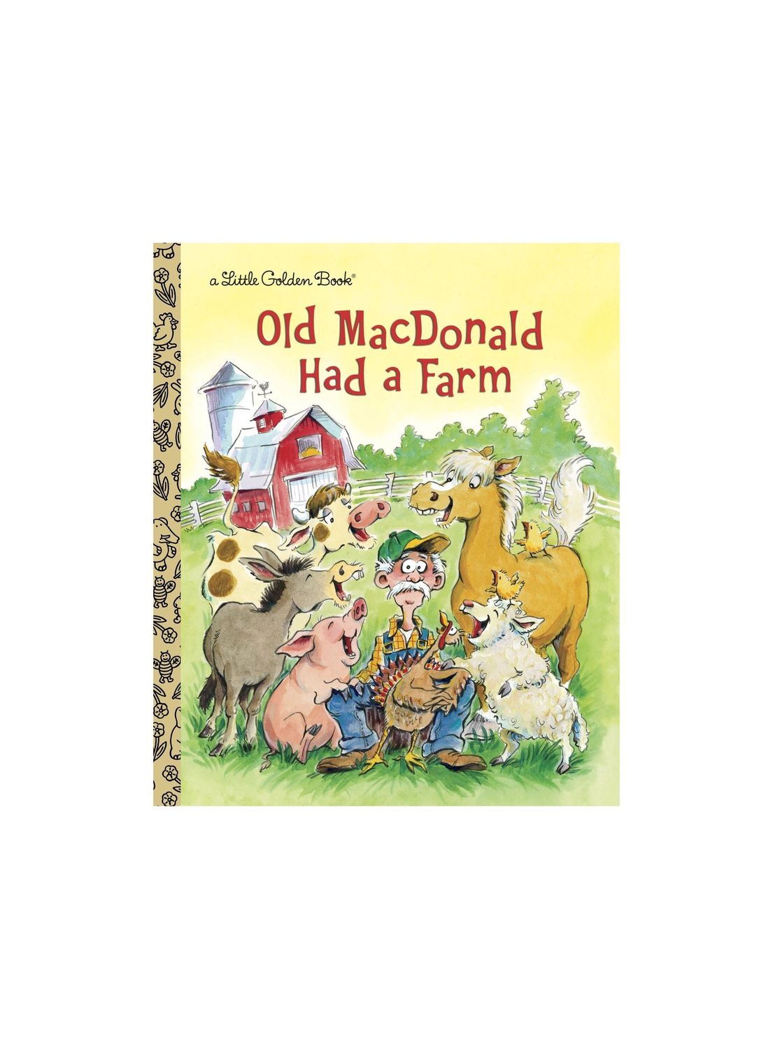 Old Macdonald Had A Farm LGB Little Golden Book