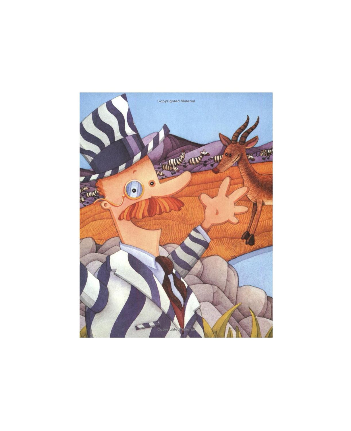 How The Zebra Got Its Stripes Little Golden Hardcover Book LGB
