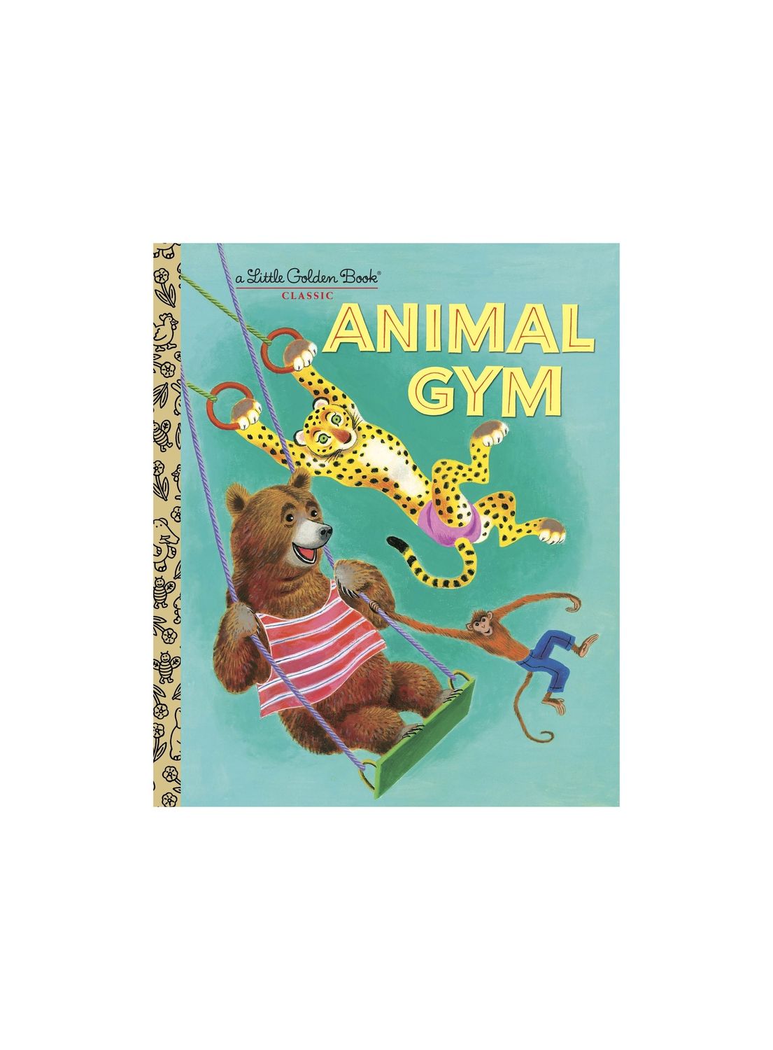 Animal Gym Little Golden Hardcover Book LGB