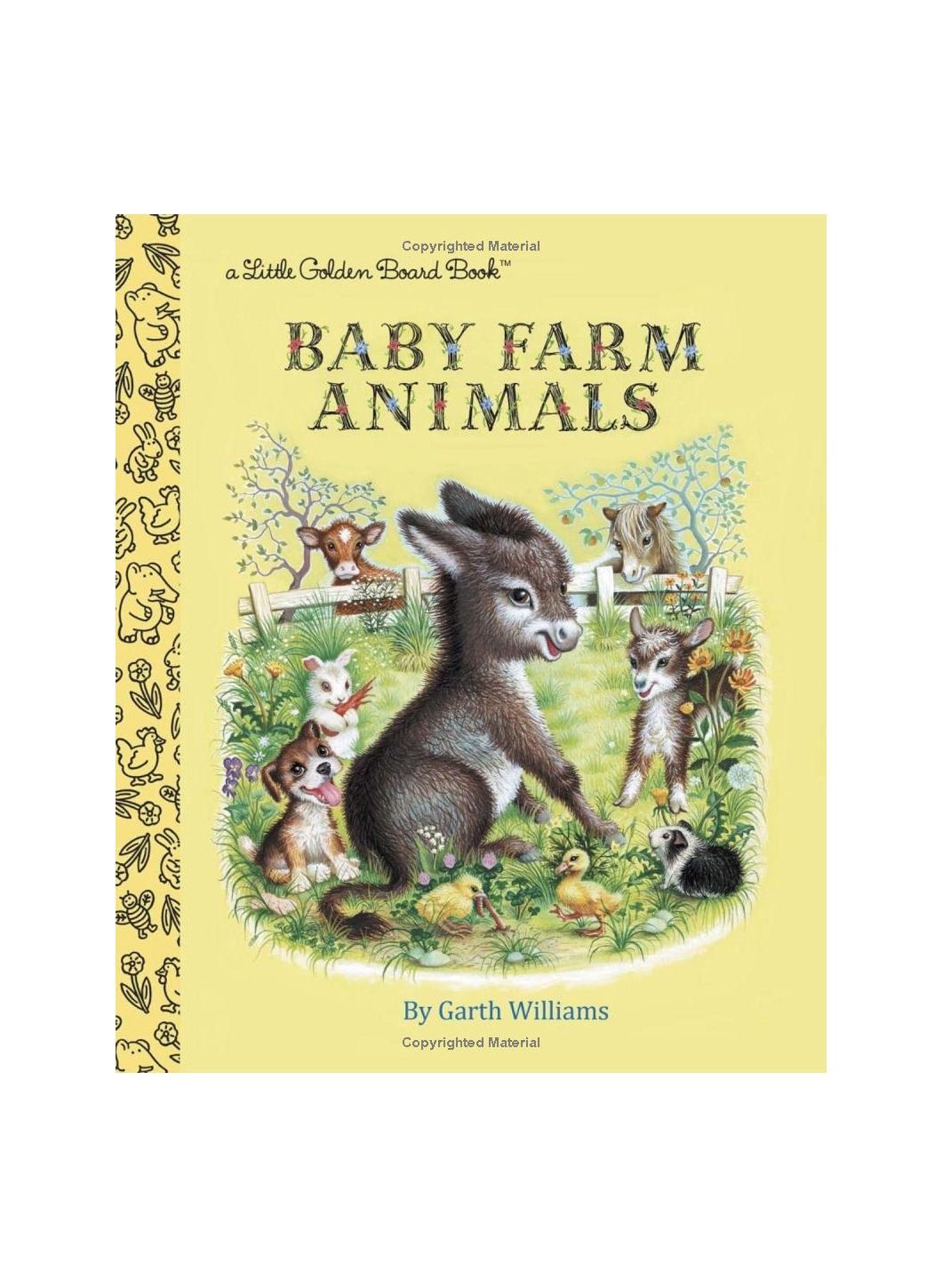Baby Farm Animals Little Golden Hardcover Book LGB